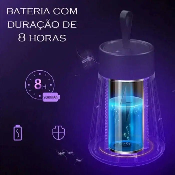 Luminária Mata mosquitos Ultravioleta | Portátil